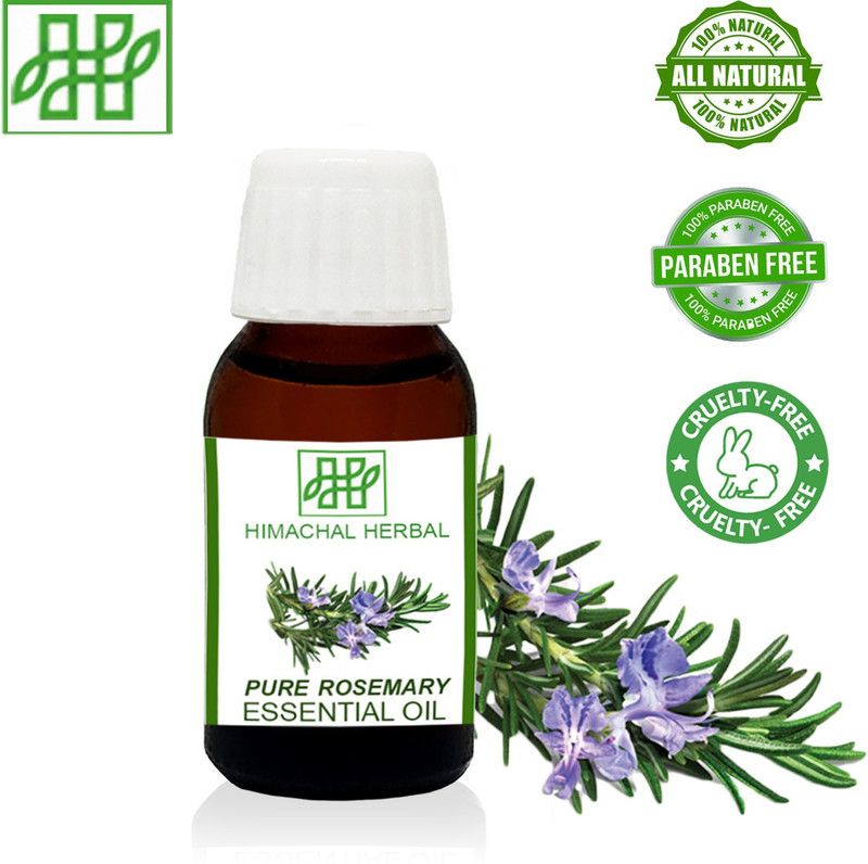 Himachal Herbal Pure Natural Herbal Rosemary Essential Oil 15ML  (15 ml)