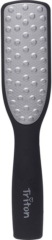 TRITON Professional Dual Sided Lazer Foot Scraper/Filer for Hard n Dead Skin Callus Removal, Pedicure Foot Scrubber for Men n Women