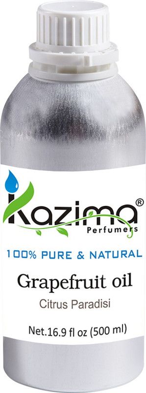 KAZIMA Grapefruit Essential Oil (500ML) 100% Pure Natural & Undiluted For Skin care & Hair treatment  (500 ml)
