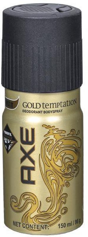 AXE Gold Temptation Deodorant Body Spray 150ml Pack of 3 Body Spray - For Men & Women  (450 ml, Pack of 3)