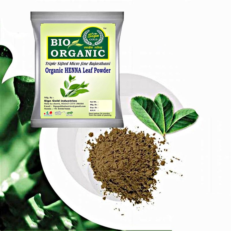 sign gold henna powder hair dye  (100 g)