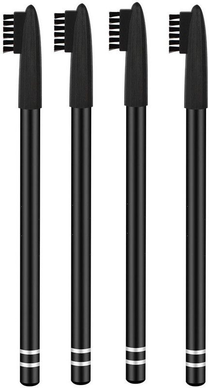 JANOST Jet Black Perfect Eyebrow Pencil waterproof  (Black)