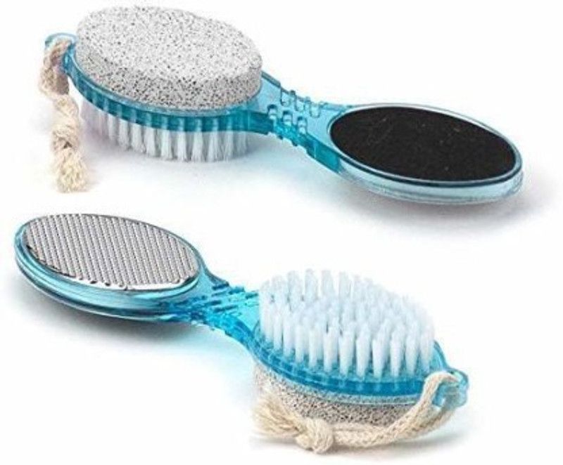 Hk Group Sunil 4in1MultiUse Pedicure&Manicure Paddle Brush,1PCS