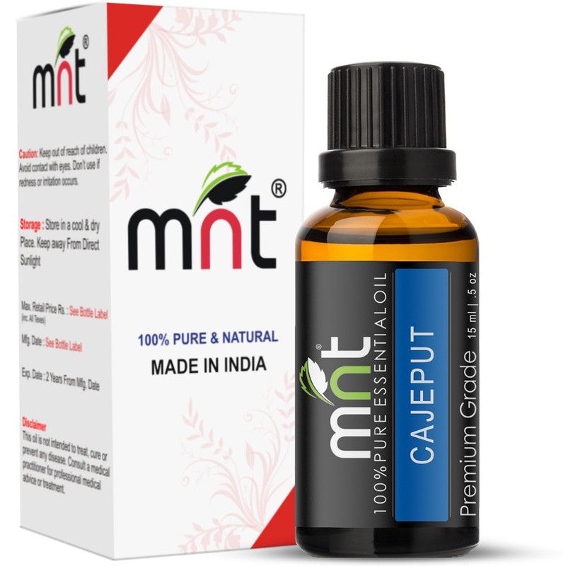 mnt Cajeput Essential Oil (15ML) 100% Pure Natural & Therapeutic Grade For Aromatherapy, Skin, Acne & Hair Growth  (15 ml)