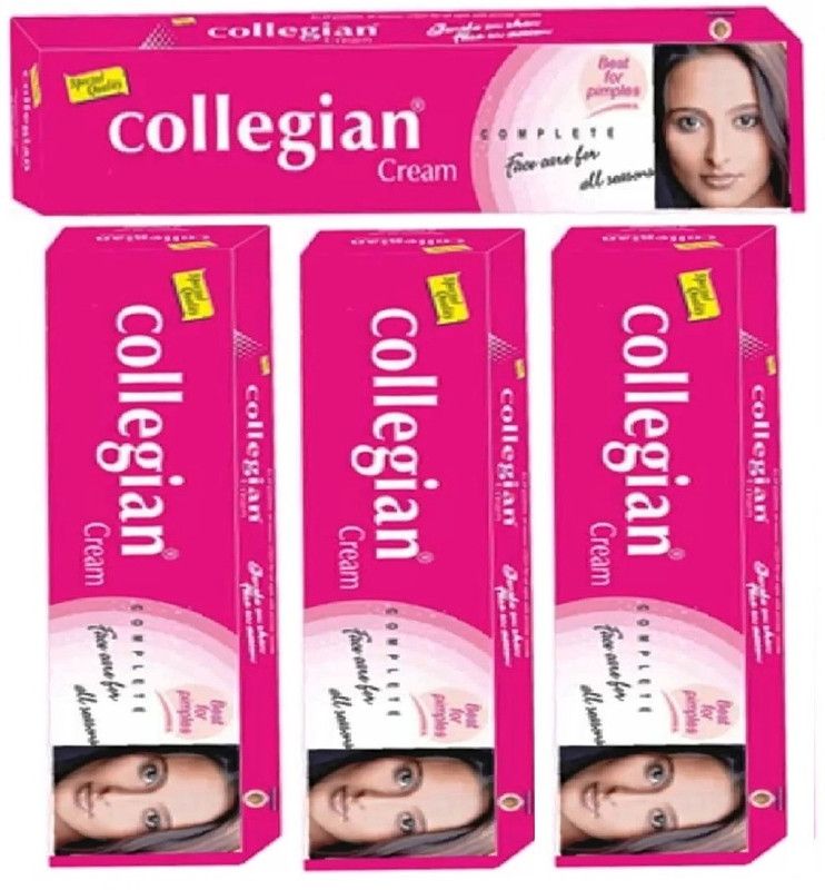 collegian face treatment fairness cream 20g pack of 4  (80 g)