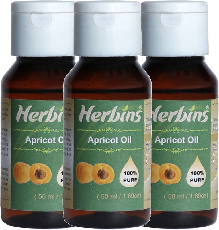 Herbins Apricot Oil Combo-3  (150 ml)