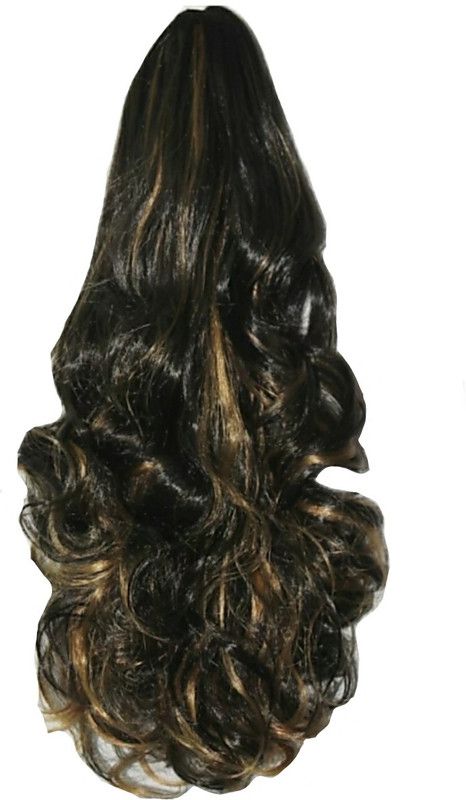 Alizz Looks like real beautiful artificial hair natural black Hair Extension