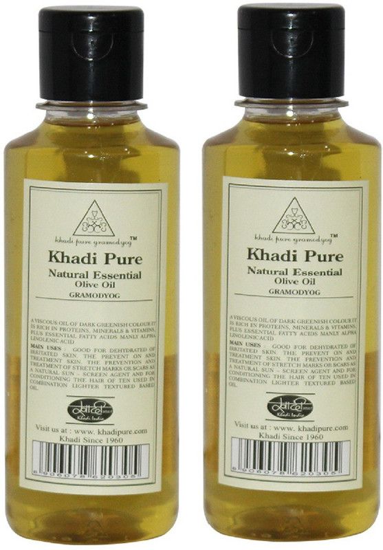 Khadi Pure Olive Oil  (420 ml)