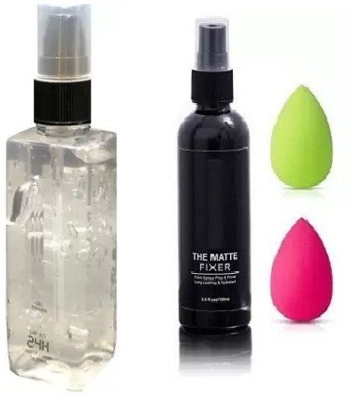 Adhiraj Enterprise Make up gel primer with 2pc beauty blender Primer - 200 ml  (transparent)