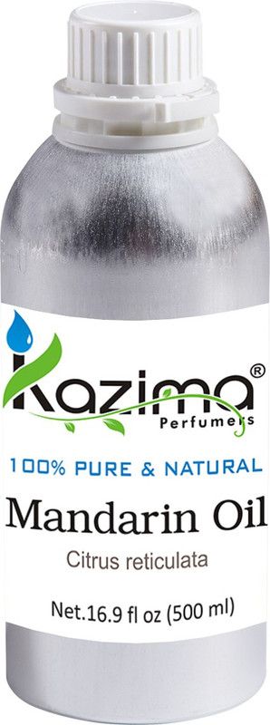 KAZIMA Mandarin (Orange) Essential Oil (500ML) 100% Pure Natural & Undiluted For Skin care & Hair treatment  (500 ml)