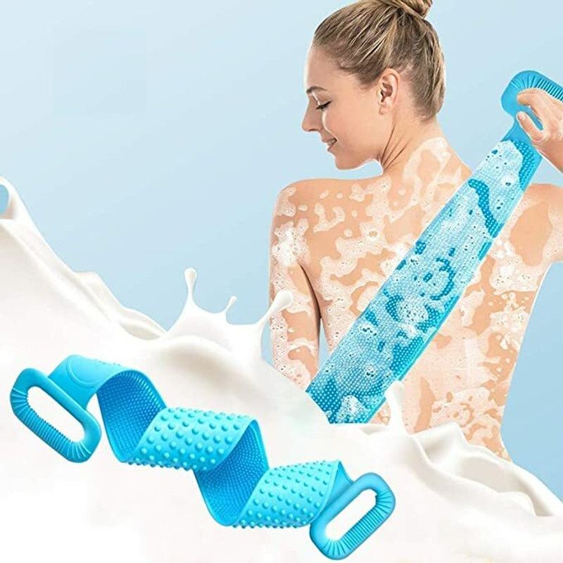 KHURANA INTERNATIONAL Double Sided Bathing Brush Belt