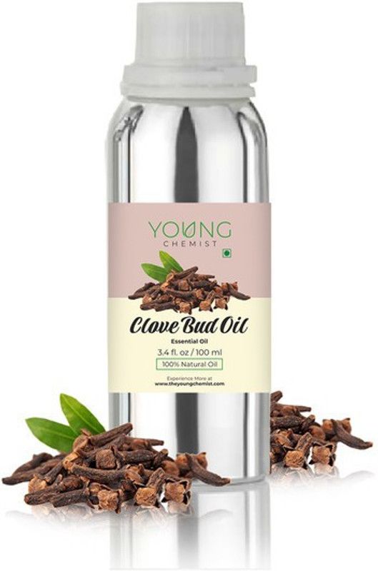 Young Chemist 100% Pure, Natural, Undiluted and Steam Distilled Clove Essential Oil | 100 ml  (100 ml)