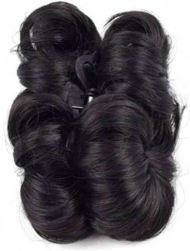 D-DIVINE Black Natural Juda Bun -N Hair Extension