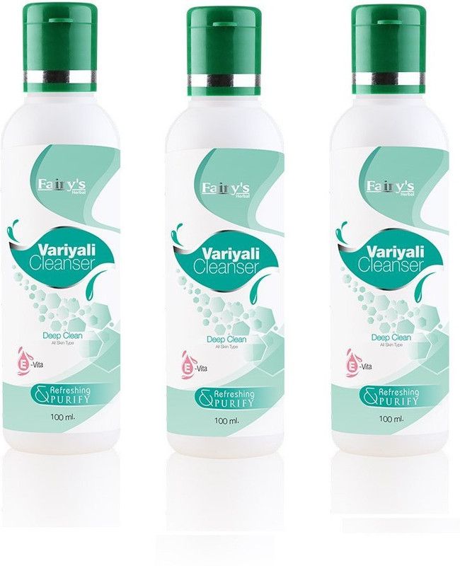 Fairy's Herbal Variyali Cleanser, Combo of 3, Skin Care, Body Care Cream.  (300 ml)