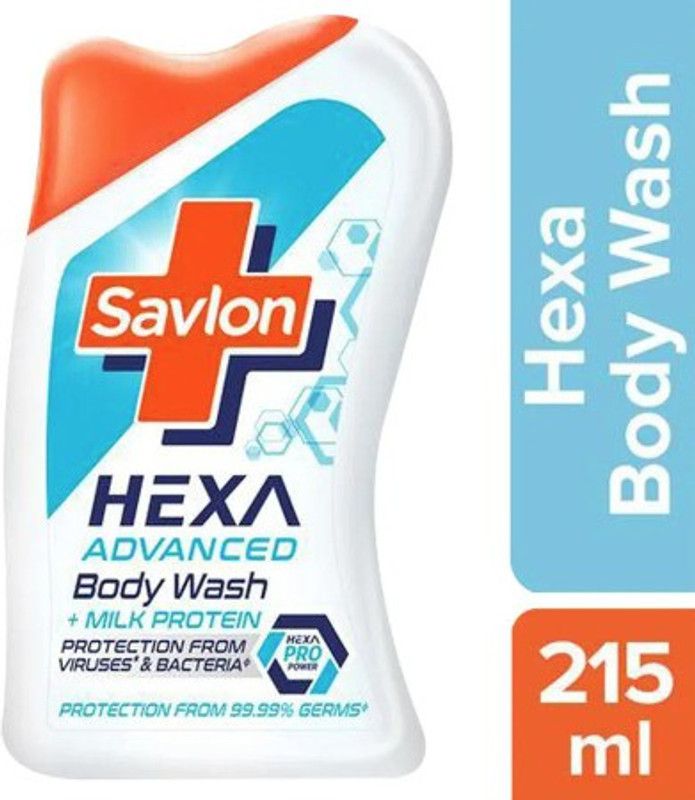 SAVLON Hexa Advanced Body Wash 215 ML Milk Protein, Shower Gell  (215 ml)