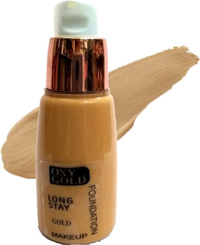 oxygold Foundation Long Stay Makeup Foundation  (GOLD, 50 ml)