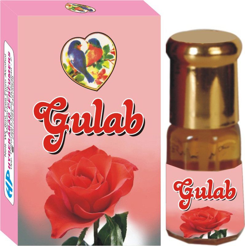Hyderabad Perfumers 4 Floral Attar  (Rose)