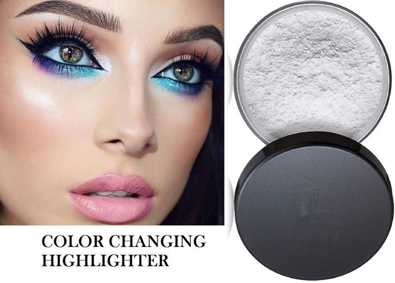 BLUEMERMAID PROFESSIONAL COLOR CHANGE LOOSE SHIMMER BLUE HIGHLIGHTER Highlighter  (BLUE)