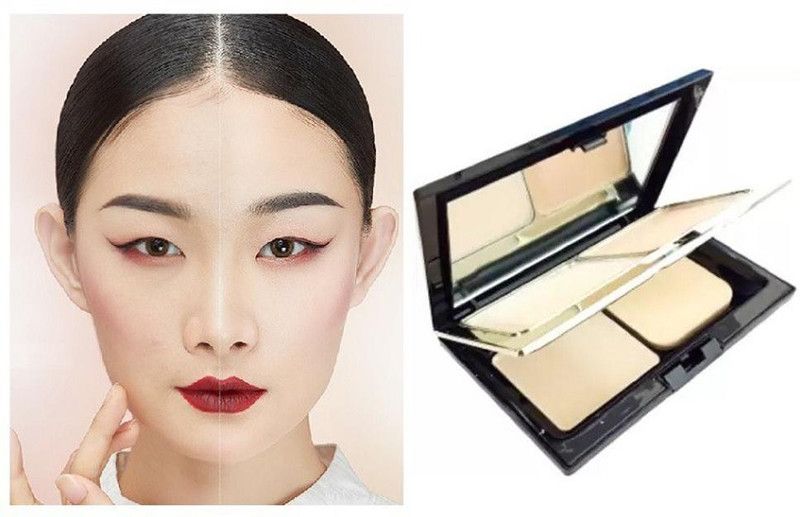BLUEMERMAID FACE MAKEUP LOOK 3 IN 1 COMPACT POWDER WITH NATURAL SKIN TONE Compact  (IVORY, 30 g)