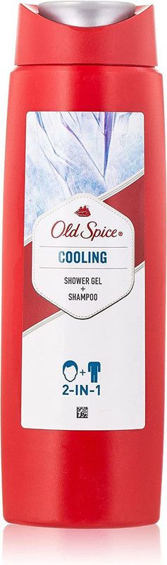 OLD SPICE Cooling Shower Gel & Shampoo  (400 ml)