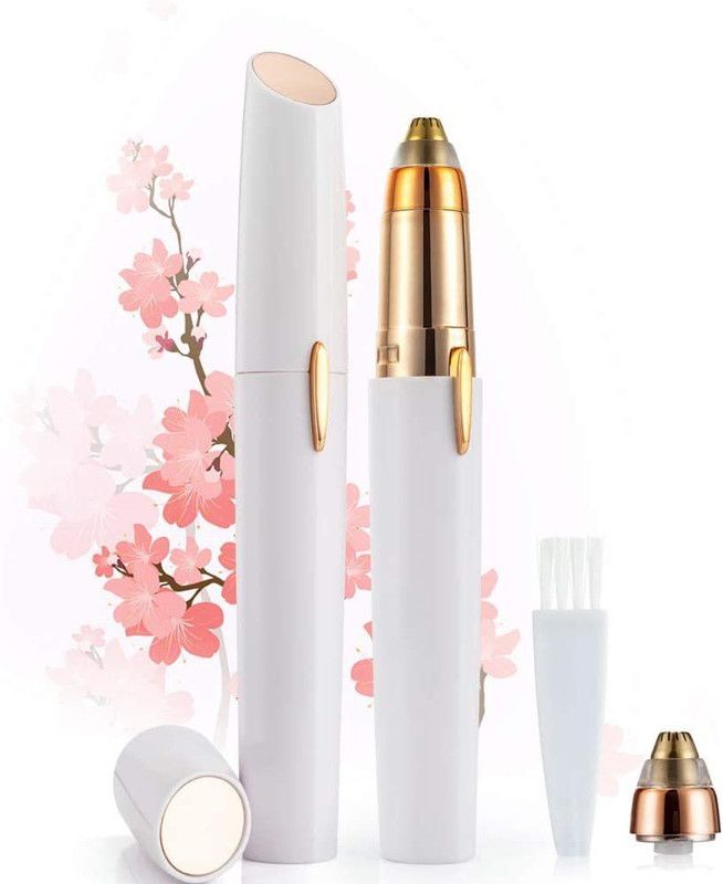 BORIS Painless Face Hair Remover Machine For Women ||Electric Pencil Shape With Light||Remover Hair For Face||Lips||Nose||A Perfect Gift For Girlfriend||Mother. Pack OF oNE [Battery Included] .{PACK OF ONE} Strips  (1 Strips)
