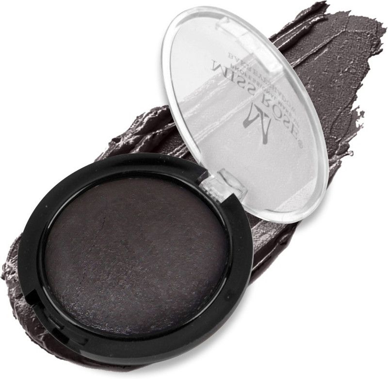 MISS ROSE luxurious Single Color Baked Eyeshadow 50 g  (Black)