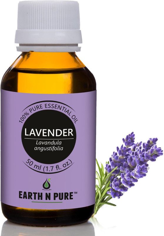 Earth N Pure Lavender Oil 100% Pure And Natural Essential Oil - 50 ml (1.7 fl. oz.)  (50 ml)