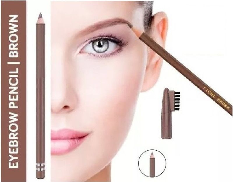 Herrlich MATTE FINISH SOFT CURLING SHAPE EYEBROW PENCIL  (Dark Brown)