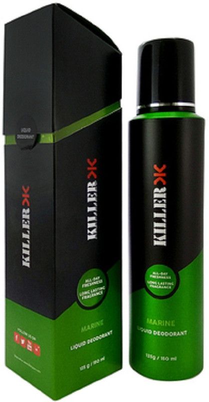 Killer FRESHNESS DEO Body Spray - For Men & Women  (150 ml)