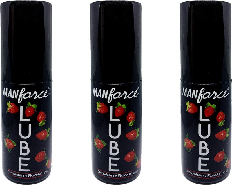 MANFORCE STRAWBERRY FLAVOR LUBE LUBRICANT FOR MENS Lubricant  (180 ml)