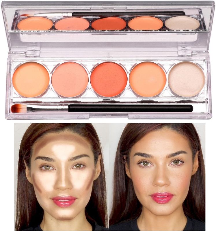 imelda Foundation Palette 5 Color Foundation  (MULTI COLOR, 16 g)