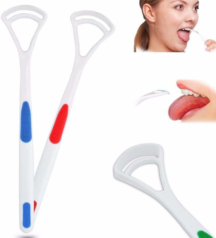 Froble Plastic Tongue Cleaner  (Pack of 2)