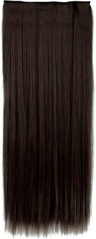 D-DIVINE 24 Inch 5 Clip in Natural Brown Hair Extension