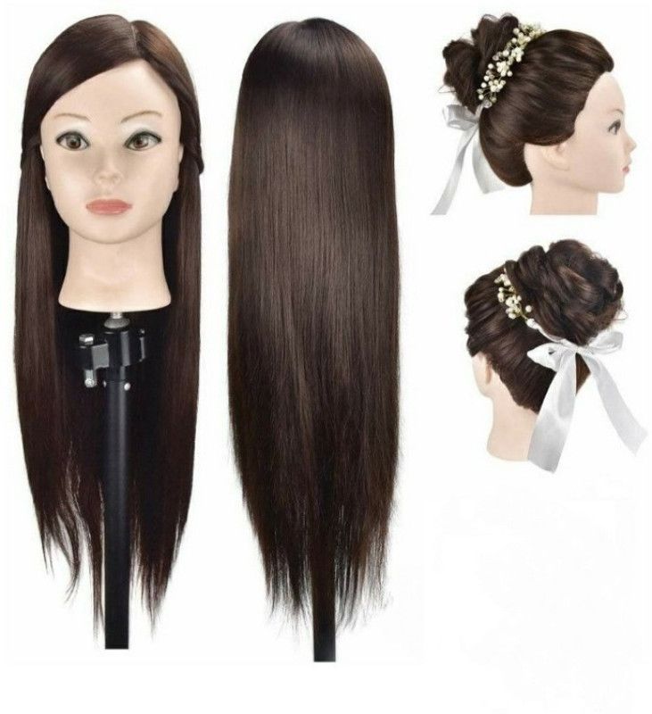 Deluxe saloon use dummy for styling and practice dummy with stand hair extention Hair Extension