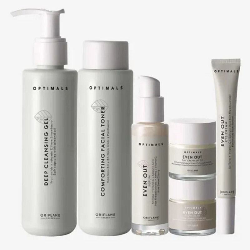 Oriflame Sweden Optimals Even Out SET (Pack of 6)  (450 g)