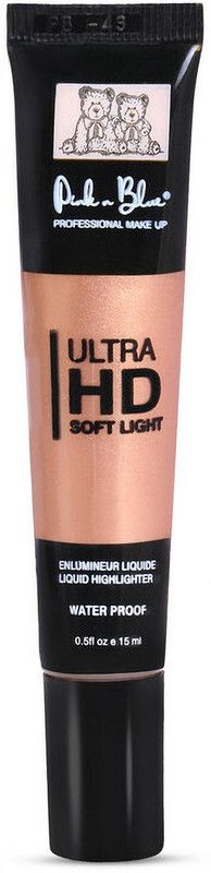 Pink N Blue Elumineur Liquide Highlighter|Radiance Finish|Water Resistant|15ml Highlighter  (Clear)
