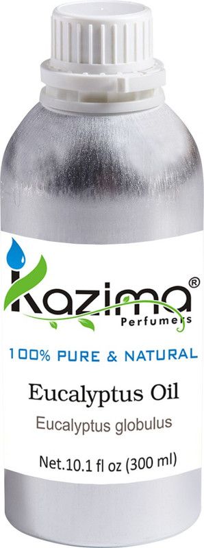 KAZIMA Eucalyptus Essential Oil (300ML) 100% Pure Natural & Undiluted For Skin care & Hair treatment  (300 ml)