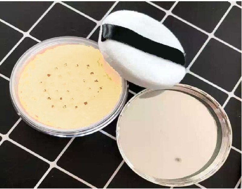 GFSU Light Crystal Mineral Face Loose Powder Water Proof Long Wear For All Skin Type Compact  (PORCELAIN, 20 g)