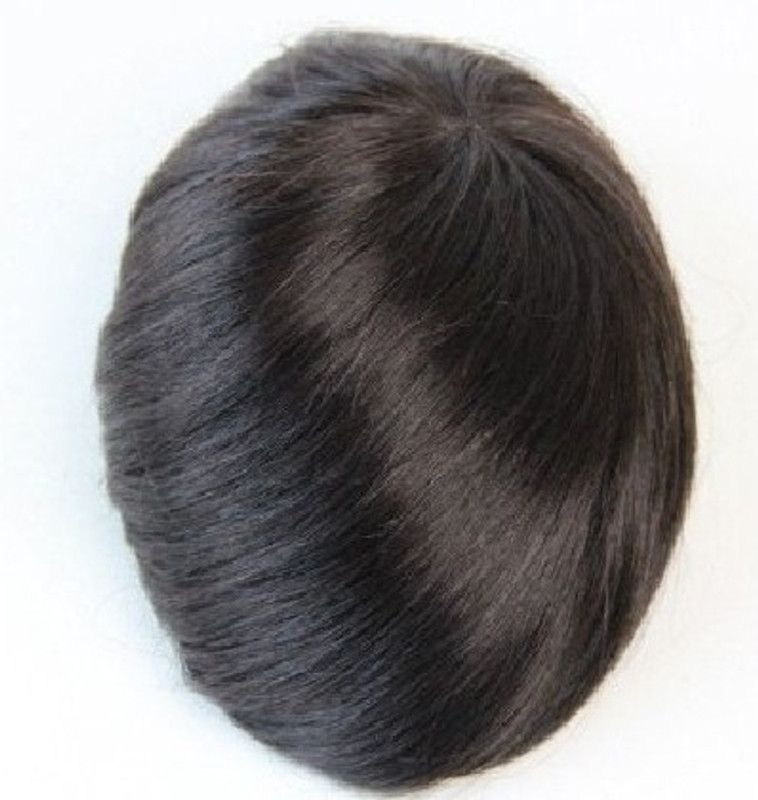 Avani Wigs Monofilament Mens Toupee/ Gents Wig 8"x6" Hair Extension