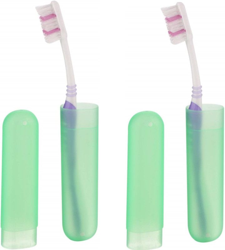 Right Traders Plastic Travel Bathroom Toothbrush Holder Travel Kit Plastic Toothbrush Tube Cover Case02 Toothbrush Case
