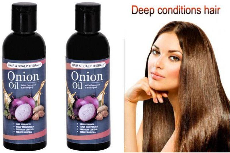 Manarya Sun's Heart Go Long & Strong Onion Hair Oil  (200 ml)