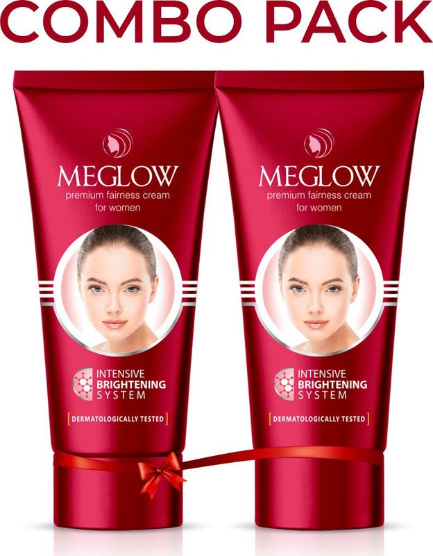 meglow Fairness Cream for Women (Combo Pack)  (60 g)