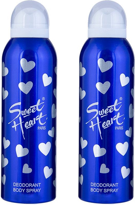 JBJ SWEET HEART BLUE 20ML PACK OF 2 Deodorant Spray - For Men & Women  (40 ml, Pack of 2)