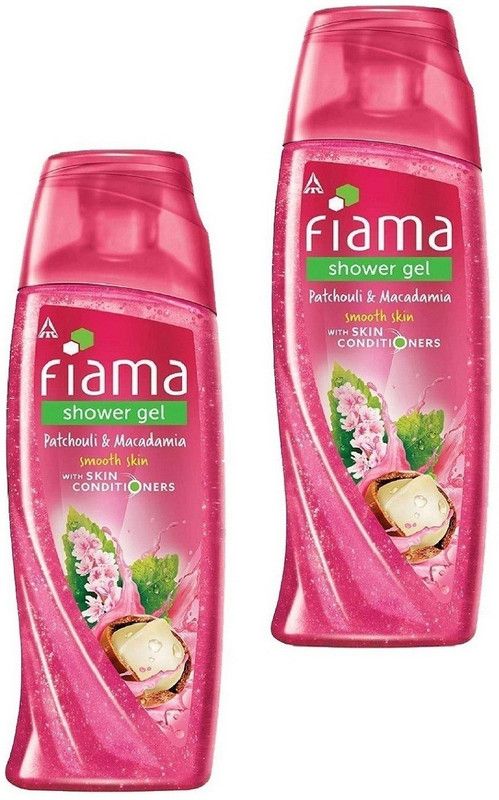 FIAMA Macadamia Shower Gel Patchouli & Macadamia Soft Glowing Skin Each 250ml Set of _2  (2 x 250 ml)