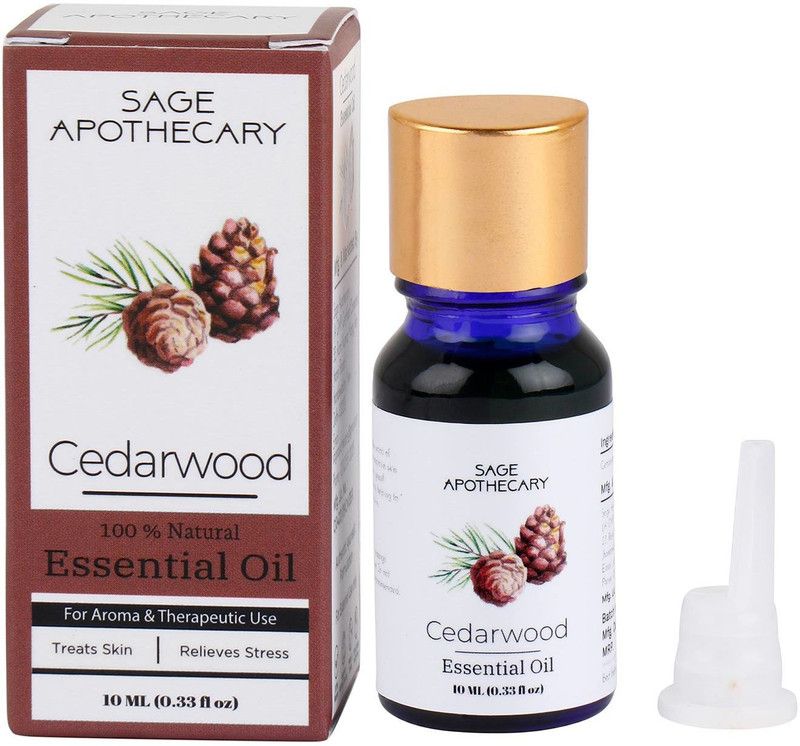 Sage Apothecary Cedarwood Essential Oil │100% Pure  (10 ml)