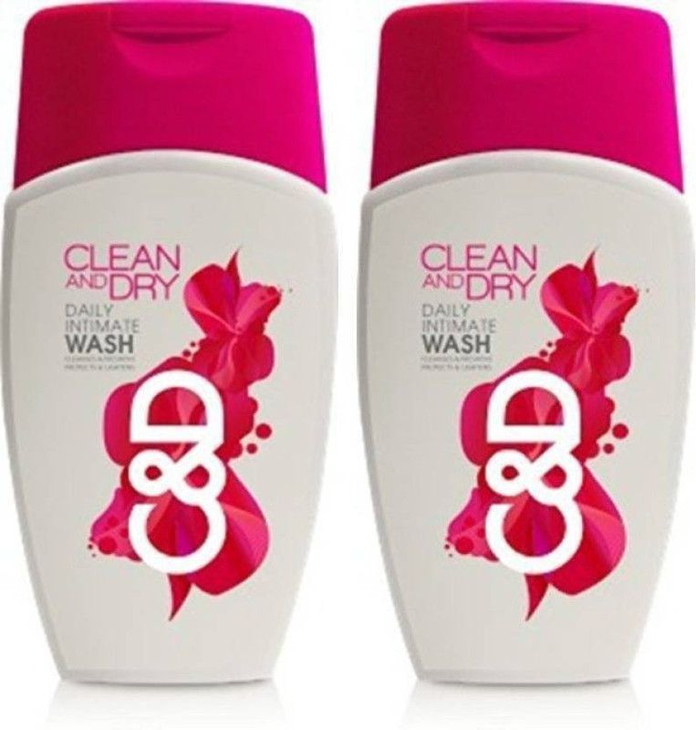 Midas Care Clean And Dry (pack of 2) Intimate Wash  (100 ml)