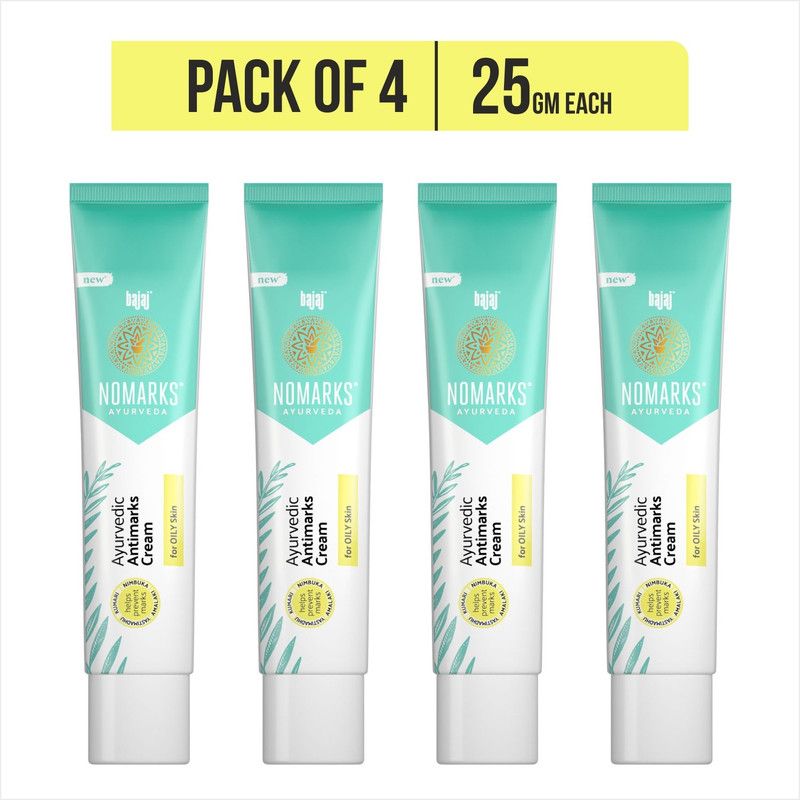 BAJAJ Nomarks for Oily Skin 25g x 4 (Pack of 4)  (100 g)