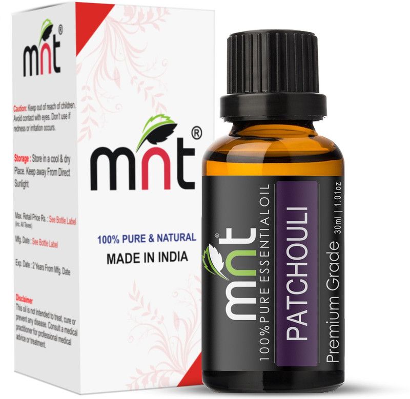 mnt Patchouli Essential Oil (30ML) 100% Pure Natural & Therapeutic Grade for Aromatherapy, Moisturizing Dry Skin & Skincare  (30 ml)