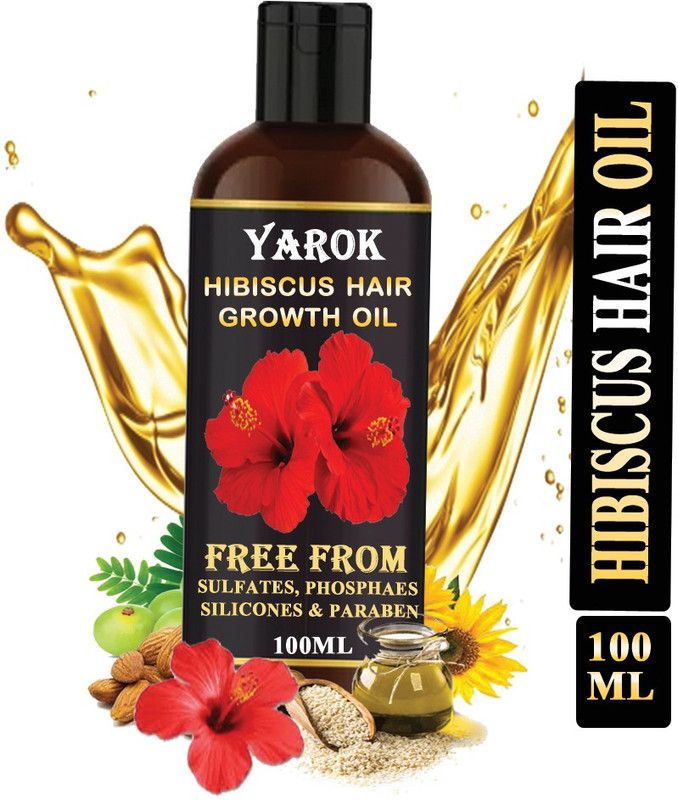 Yarok 100 % pure hibiscus hair regrowth oil Hair Oil  (100 ml)