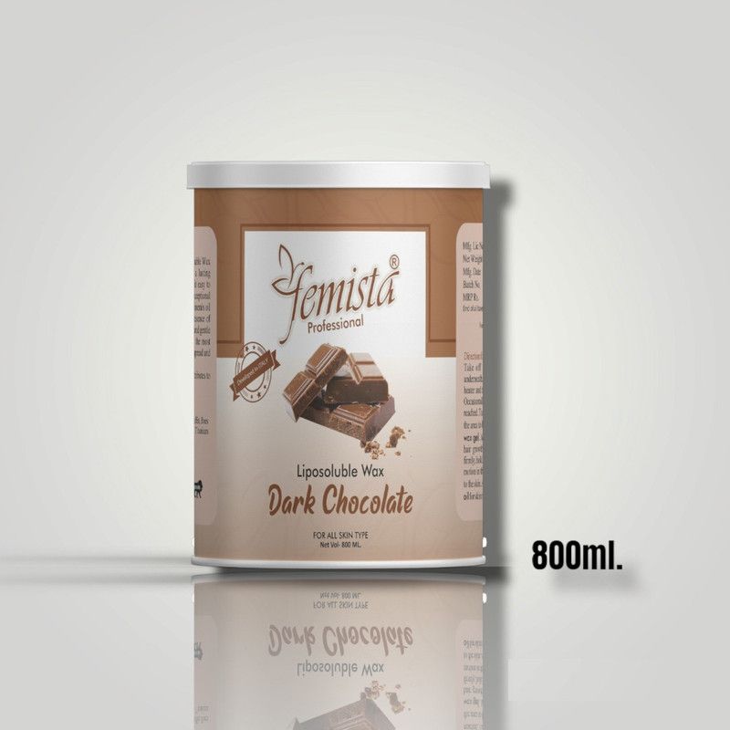 FEMISTA FEMISTA PROFESSIONAL LIPOSOLUBLE WAX DARK CHOCOLATE FOR ALL SKIN TYPES Wax  (800 ml)